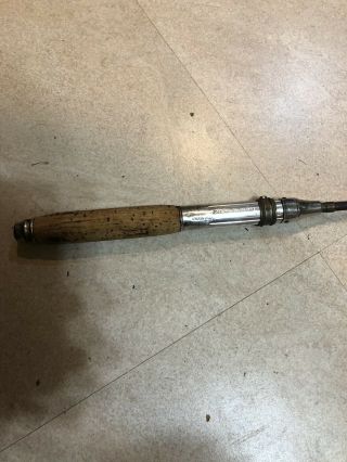 Vintage Samson Steel Fishing Rod Pole Union Hardware Co.  Torrington,  Ct