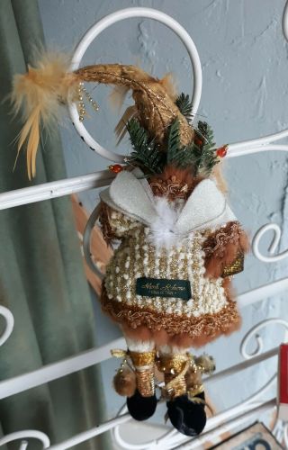Rare Mark Roberts Christmas Santa Elf Fairy Faerie Elf 10 - Inch Collectible Doll 2