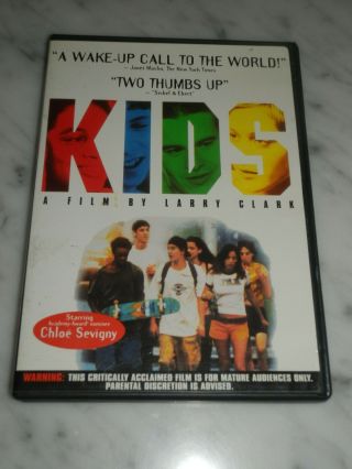 1995 Kids - Dvd - A Film By Larry Clark - Chloe Sevigny Rare Oop