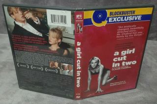A Girl Cut In Two Dvd Blockbuster Exclusive Claude Chabrol Rare Oop French