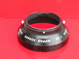 Rare Nikon Rf Rangefinder 3.  5cm F:2.  5 Lens Hood Shade Only " Lqqk "