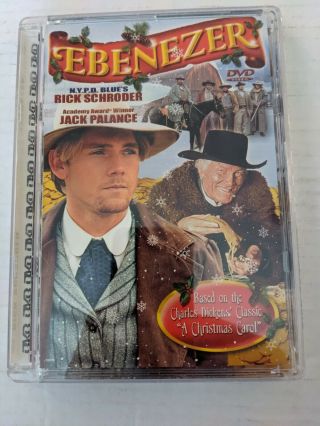 Ebenezer (dvd,  2003) Rick Schroeder,  Jack Palance Rare Western/holiday Christmas