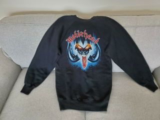 Vintage Motorhead Sweatshirt - Eat The Rich 1987 1988 - Vtg Shirt Rock Rare