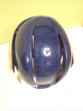 Vintage CCM Pro Standard Hockey Helmet W/ Foam Side Logo Padding RARE Blue sz M? 5