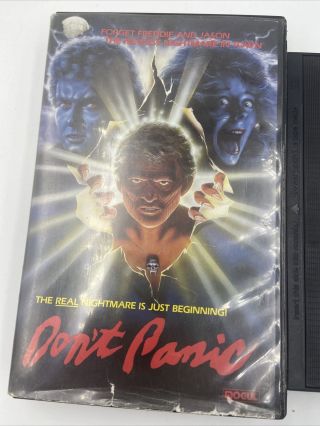 DON ' T PANIC RARE VHS 1988 HORROR 2