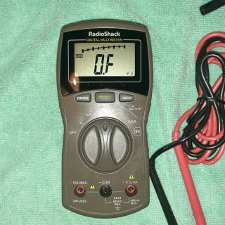 Radioshack Classic Digital Multimeter Cat 22 - 813