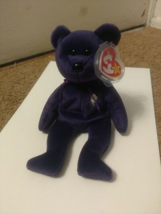Princess Diana Ty Beanie Baby,  Pe Pellets 1997 Extremely Rare