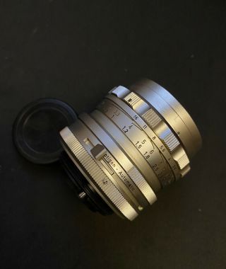 Rare Steinheil München Quinon 55mm F/1.  9 1:1.  9 M42 Prime Lens Optics EXC, 5