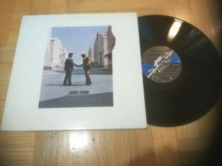 Pink Floyd - Wish You Were Here Rare Sweden 1975 Import Lp 7c 062 - 96918