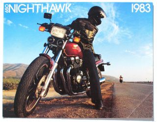 Vintage Honda 1983 Nighthawk 650 Sellers Brochure