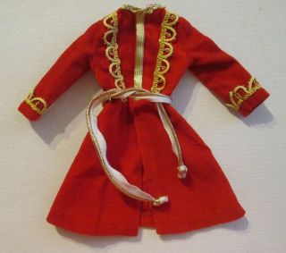 Vintage Barbie: Ken 774 Arabian Nights Red Velvet Coat