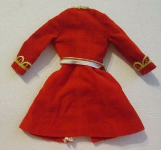 Vintage Barbie: KEN 774 Arabian Nights Red Velvet Coat 3