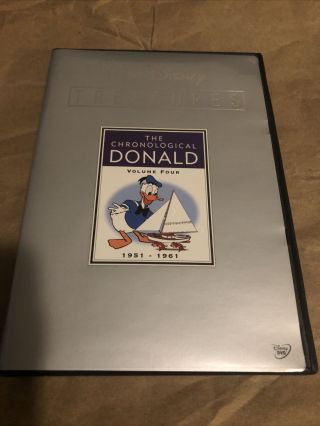 Walt Disney Treasures: Chronological Donald Duck Vol.  4: 1951 - 1961 DVD Rare OOP 2