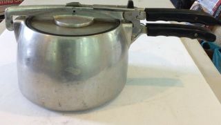 Vintage General Mill Pressure Cooker 4 Quart Aluminum Model Gm3b