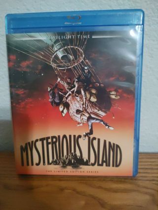Mysterious Island (1961,  Blu - Ray) Twilight Time - - Rare Oop - Sfx By Ray Harryhausen