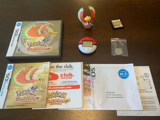 Pokemon: Heartgold Version (ds,  2010,  Nearly Complete,  Rare,  And)