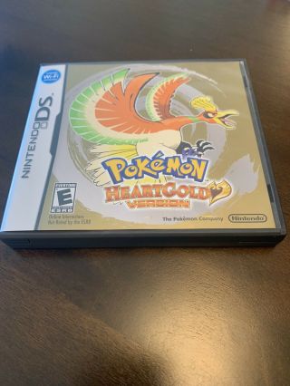 Pokemon: HeartGold Version (DS,  2010,  Nearly Complete,  Rare,  and) 4