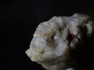 Rare Native Gold in Quartz thumbnail,  Gap Creek Mine Ashe Co.  North Carolina 3