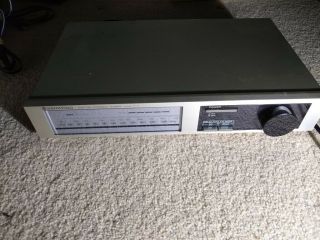 Rare Kenwood T - 7 Am/fm Stereo Synthesizer Tuner