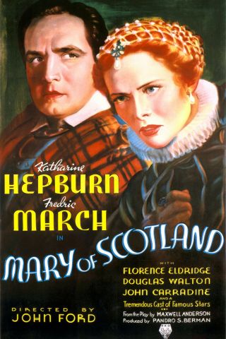 Rare 16mm Feature: Mary Of Scotland (katharine Hepburn) Dir.  John Ford - - 1936 Rko