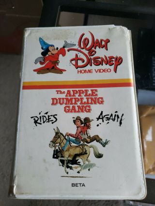 Walt Disney The Apple Dumpling Gang Rides Again Beta Rare