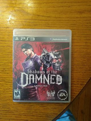 Shadows Of The Damned (sony Playstation 3 Ps3 2011) Cib Complete Rare