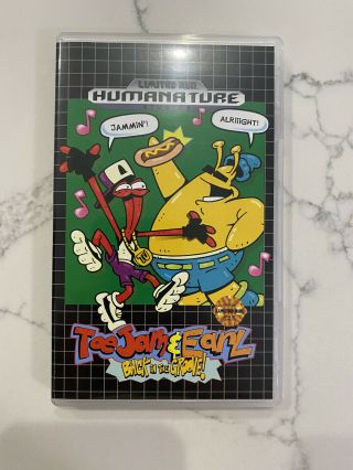 Toejam & Earl: Back In The Groove Nintendo Switch Limited Run Rare Oop Tj&e