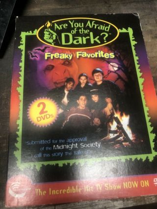 Are You Afraid Of The Dark Freaky Favorites 2 Dvd Set Rare Oop Very Good