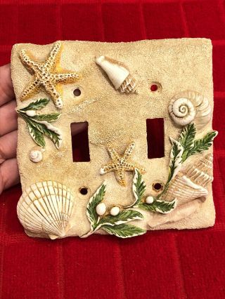 Vintage 3 - D Light Switch Plate Cover