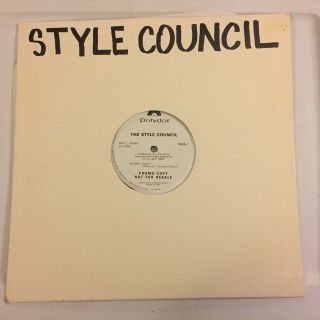 Rare Style Council Confessions Of A Pop Group Uk Promo Interview Paul Weller
