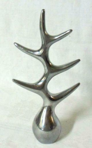 Mid Century Modern Menu Aluminum Tree Sculpture Louise Christ