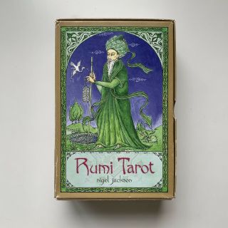 Rumi Tarot Cards By Nigel Jackson (2009) - Oop Htf Rare