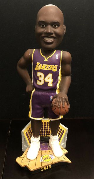 Rare Shaquille O’neal Shaq Limited Edition Bobblehead Los Angeles Lakers 10 Inch