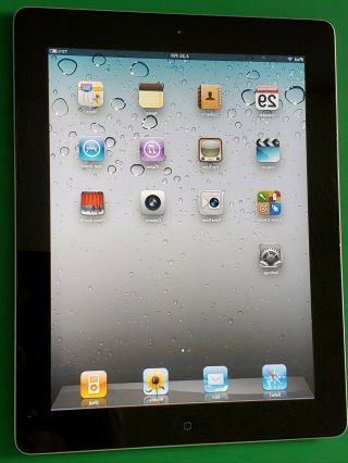 Apple Ipad 2 - 16gb - Wi - Fi Only - 9.  7in - A1395 - Great Cond.  Rare Ios 4.  3.  5