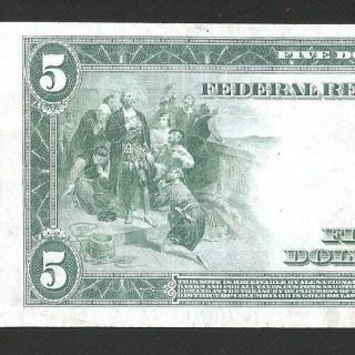 Rare San Francisco Type A 1914 $5 Federal Reserve Note