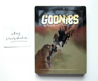 The Goonies [blu - Ray] Steelbook - Zavvi Exclusive Limited Edition Uk Import Rare