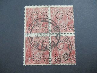 Kgv Stamps: Block Of 4 Variety - Rare (g144)