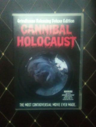 Cannibal Holocaust (dvd,  2005,  2 - Disc Set,  Unrated Deluxe Edition) Rare