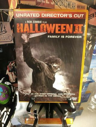 Halloween 2 Ii (dvd) Rare Unrated Director 