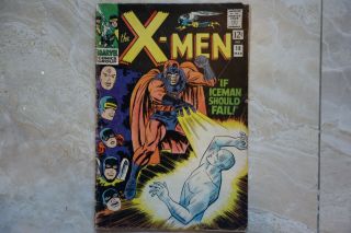X - Men 18 Magneto Shows Mental Powers Stranger Appears Rare 1966 Comic