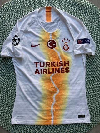 Fernando Galatasaray Match Worn Prepared Champions League Shirt Jersey Rare