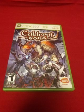 Culdcept Saga Xbox 360 Complete  - Rare Ntsc