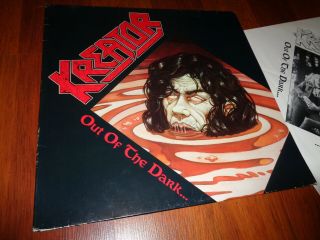Kreator ‎– Out Of The Dark.  Into The Light.  Org,  1988.  Noise,  Rare First Press