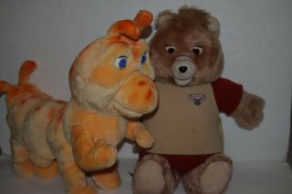 Vintage Teddy Ruxpin And Grubby