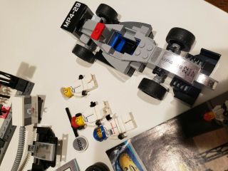Lego Speed Champions McLaren Mercedes Pit Stop 75911 oop retired rare cars 3