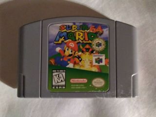Mario 64 Game Cartridge (nintendo 64,  1996) Nintendo Rare Classic