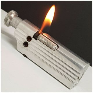 Briquet Flamidor Flambeau Design Essence Petrol Pipe Lighter - Feuerzeug - 打火机 - Rare