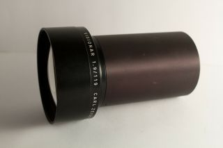 Rare Carl Zeiss Jena Visionar F/1.  9 119mm Projection Lens Bokeh Cine