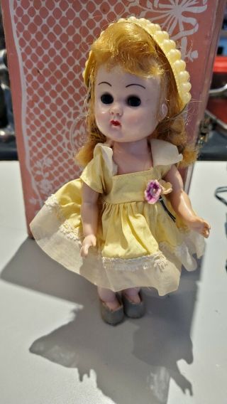 Vintage Vogue Ginny Doll With Braided Hair Bendable Knees