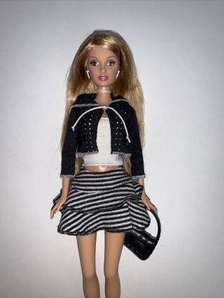 Rare 2005 Fashion Fever Drew Doll W Freckles With Outfit Barbie Friend